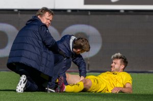 Fredrik André Bjørkan ligger nede med skade mot Strømsgodset