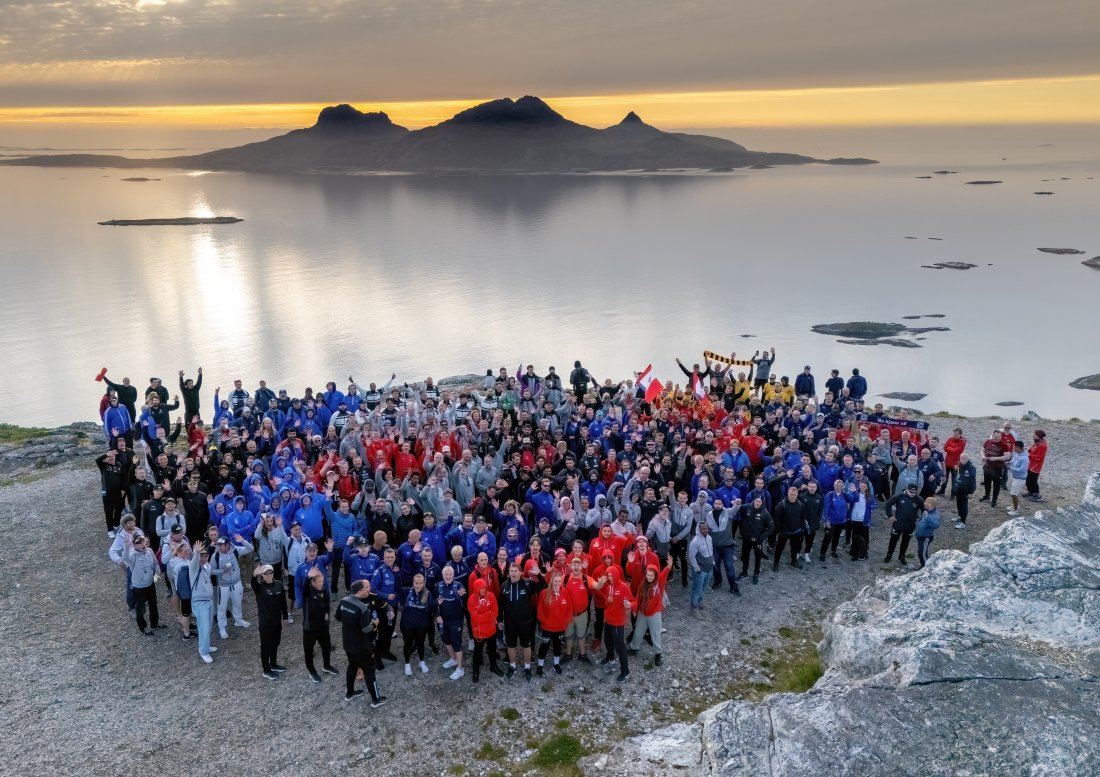 Onsdag 27. juni var gatelag fra hele Norge samlet på Keiservarden i Bodø. Foto: Kent Even Grundstad