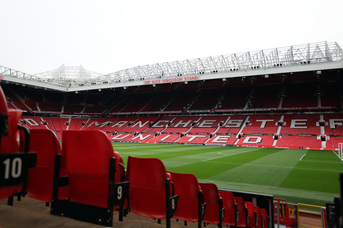 MANCHESTER, ENGLAND - SEPTEMBER 25: A general view inside the stadium ahead of the UEFA Europa League 2024/25 League Phase MD1 match between Manchester United and FC Twente at Old Trafford on September 25, 2024 in Manchester, England. (Photo by Jan Kruger - UEFA/UEFA via Getty Images)